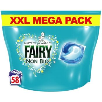 Fairy Non Bio Pods Washing Capsules Sensitive Skin 60 Washes