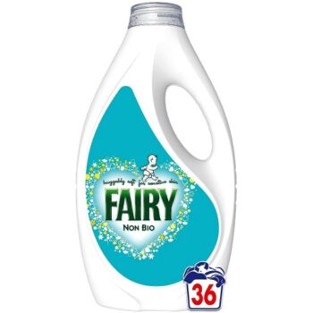 Fairy Non Bio Washing Liquid for Sensitive Skin Washes (1.16 Litre)