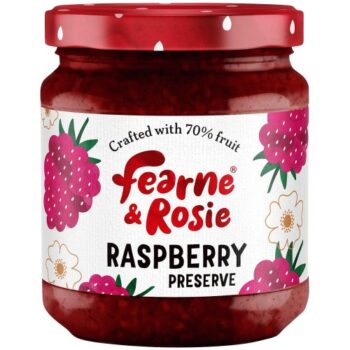 Fearne & Rosie Raspberry Jam 70% Fruit (310g)