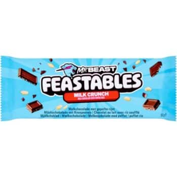 Feastables MrBeast Bar Crunch Milk Chocolate with Puffed Rice