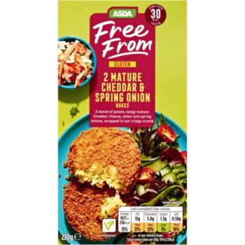 Free From by Asda 2 Mature Cheese & Spring Onion Bakes