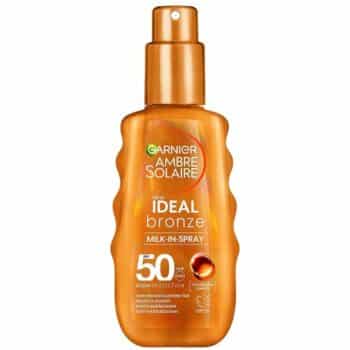 Garnier Ambre Solaire Ideal Bronze Sun Cream Milk-In Spray SPF50 (150ml)
