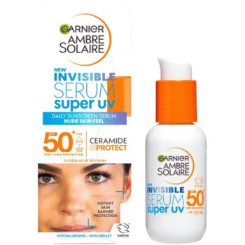 Garnier Ambre Solaire Super UV Invisible Face Serum SPF50+ (30ml)