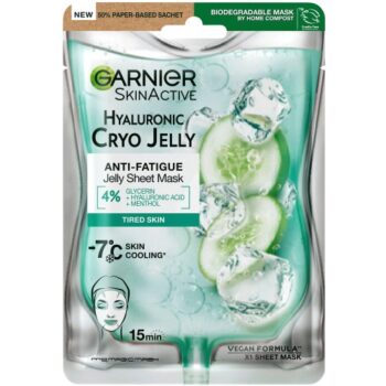 Garnier Hyaluronic Acid & Icy Cucumber Cryo Jelly Face Mask
