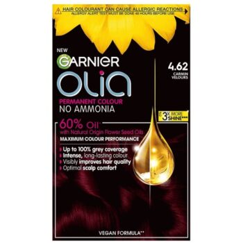 Garnier Olia 4.62 Dark Garnet Red No Ammonia Hair Dye