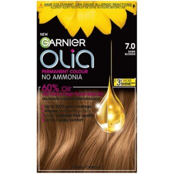 Garnier Olia 7.0 Dark Blonde No Ammonia Hair Dye Permanent