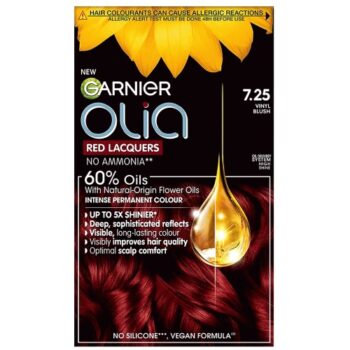 Garnier Olia Red Lacquers 725 Vinyl Blush Permanent Hair Dye