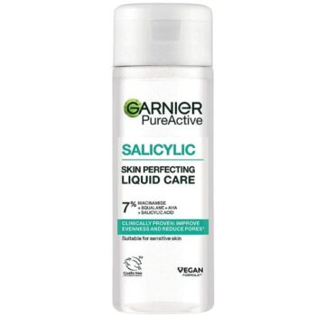 Garnier Salicylic Skin Liquid Care 7% Niacinamide + Squalane + Aha + Salicylic Acid (120ml)