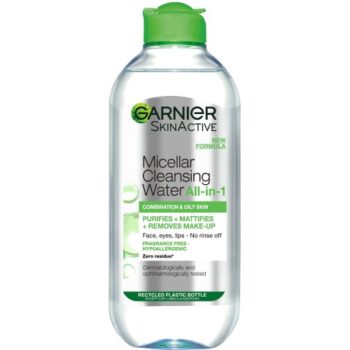 Garnier Skin Active Micellar Cleansing Water Facial Cleanser Combination Skin (400ml)