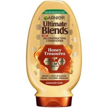 Garnier Ultimate Blends Honey Treasures Strengthening Conditioner with Acacia Honey & Beeswax (400ml)