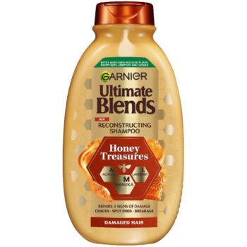 Garnier Ultimate Blends Honey Treasures Strengthening Shampoo with Acacia Honey & Beeswax (400ml)