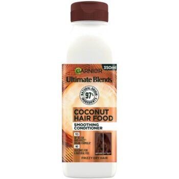 Garnier Ultimate Blends Smoothing Hair Food Coconut & Macadamia Conditioner for Frizzy Hair (350ml)