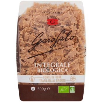 Garofalo Organic Whole Wheat Mafalda Corta Pasta (500g)