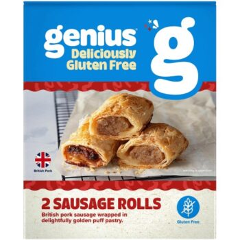 Genius Gluten Free 2 Sausage Rolls (2 x 100g)
