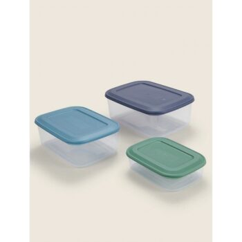 George Home 3 Piece Rectangular Food Storage Set
