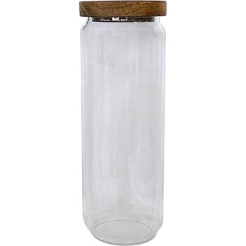 George Home Acacia Lid Canister