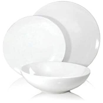 George Home Basic White Dinner Set