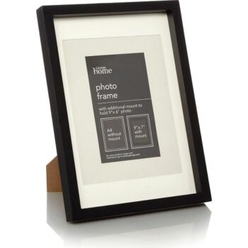 George Home Black Boxed Photo Frame 9x7Inch