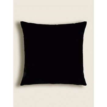 George Home Black Cord Cushion