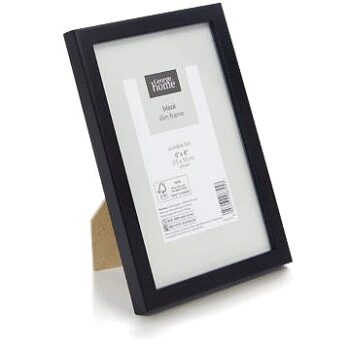 George Home Black Photo Frame 6x4''