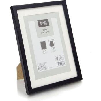George Home Black Slim Photo Frame