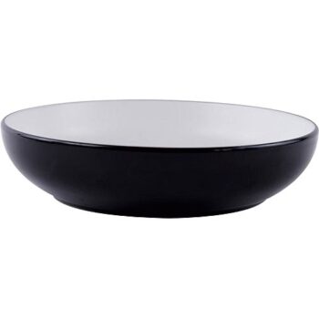 George Home Black Two Tone Pasta Bowl