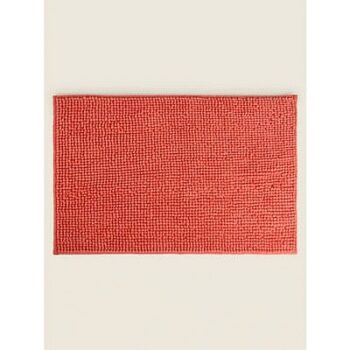 George Home Chenille Bath Mat Coral