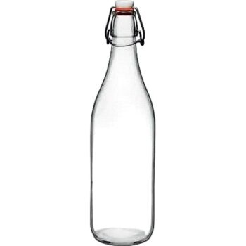 George Home Clear Glass Water Bottle