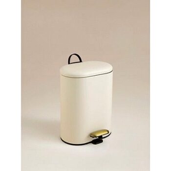 George Home Cream Lozenge Bin