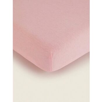 George Home Fitted Sheet Pink
