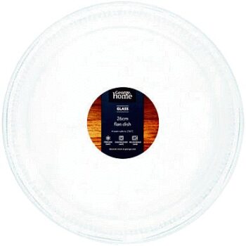 George Home Glass Flan Dish (26cm)