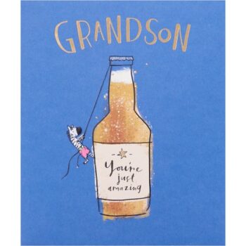 George Home Grandson Birthday Card