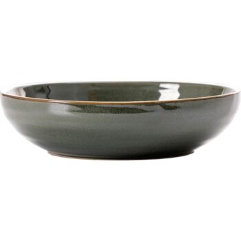 George Home Green Reactive Glaze Pasta Bowl