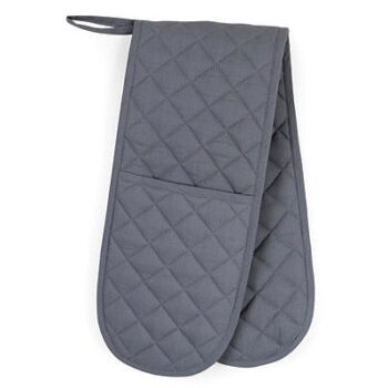 George Home Grey Double Oven Glove