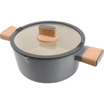 George Home Grey Simplicity Stockpot