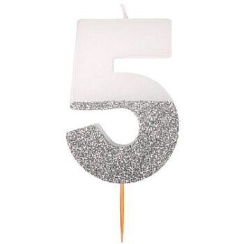 George Home Large Number Candle 5