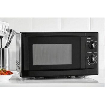 George Home Manual Microwave Black (17l, 700w)