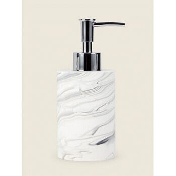 George Home Marble-Effect Soap Dispenser