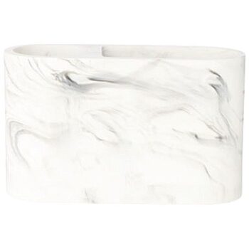 George Home Marble Effect Toothbrush Holder