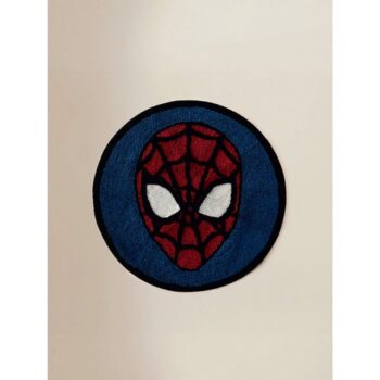 George Home Marvel Spider-Man Blue Cotton Towel & Bath Mat