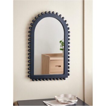 George Home Navy Bobble Mirror