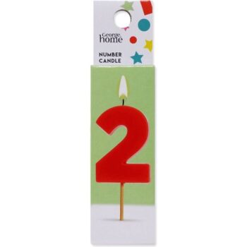 George Home Number Candle 2