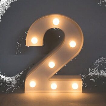 George Home Number Light 2