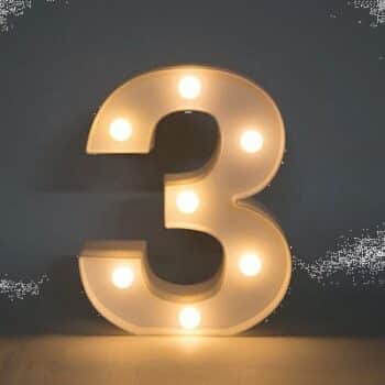 George Home Number Light 3