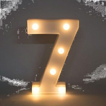 George Home Number Light 7