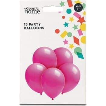 George Home Party Balloons Fuschia