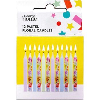 George Home Pastel Floral Candles