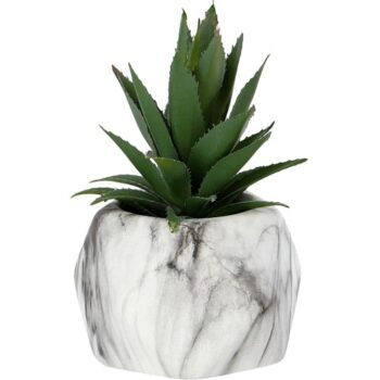 George Home Pineapple Marble Geo Pot