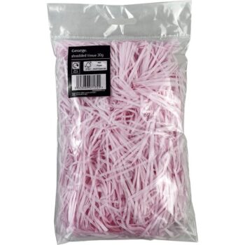 George Home Pink Shredded Tissue Paper