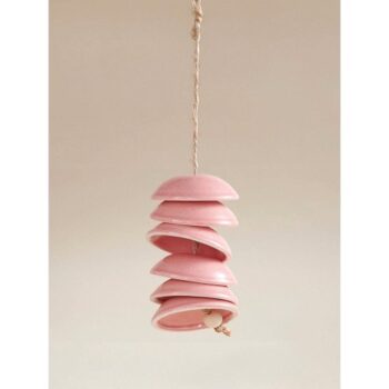 George Home Pink Windchime 7.3x7.3x30cm